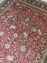 Charger l'image dans la galerie, Tapis Cachemire soie noué main n°035048_316×217
