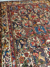 Charger l'image dans la galerie, Grand Tapis Bakhtiar noué main n°9549_320×206
