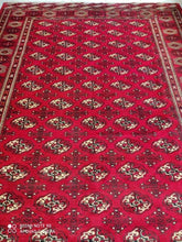 Charger l&#39;image dans la galerie, Grand Tapis Torkaman fait main n°18514_320×225
