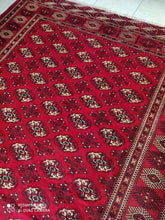 Charger l&#39;image dans la galerie, Grand Tapis Torkaman fait main n°18514_320×225
