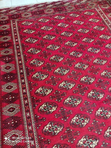 Grand Tapis Torkaman fait main n°18514_320×225