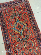 Charger l'image dans la galerie, Tapis Sarouk fait main n°14976_320×81
