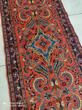 Charger l'image dans la galerie, Tapis Sarouk fait main n°14976_320×81
