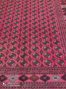 Grand tapis Torkaman noué main n°5848_323×256