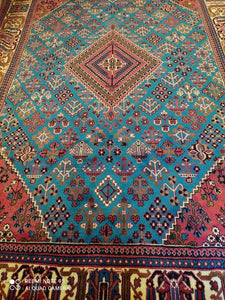 Grand tapis Meymey noué main n°17912_325×224