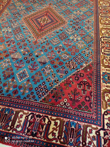 Grand tapis Meymey noué main n°17912_325×224