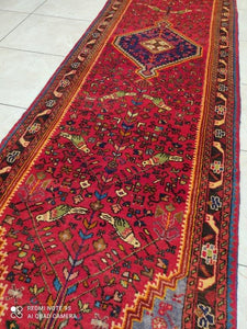 Tapis Hosseinabad noué main n°14520_325×92