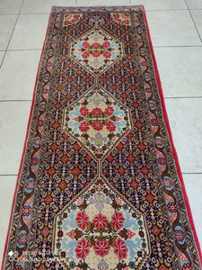 Tapis Kurdistan noué main n°14071_327×75