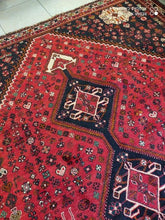 Charger l&#39;image dans la galerie, Grand Tapis Ghachgai fait main n°11406_330×225
