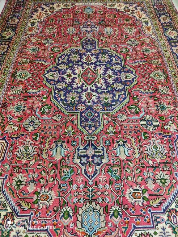 Grand Tapis Tabriz fait main n°11222_335×207