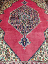 Charger l&#39;image dans la galerie, Grand Tapis Tabriz tissé main n°4152_340×253
