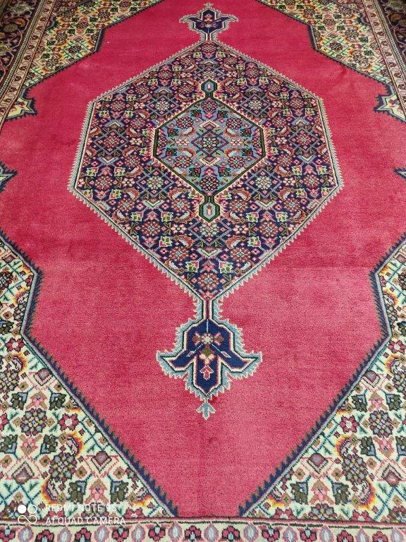 Grand Tapis Tabriz tissé main n°4152_340×253