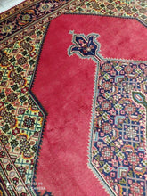 Charger l&#39;image dans la galerie, Grand Tapis Tabriz tissé main n°4152_340×253
