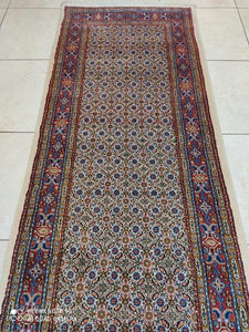 Tapis Moud tissé main n°15594_340×80