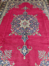 Charger l&#39;image dans la galerie, Grand Tapis Tabriz fait main n°9559_344×242
