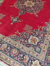 Charger l&#39;image dans la galerie, Grand Tapis Tabriz fait main n°9559_344×242
