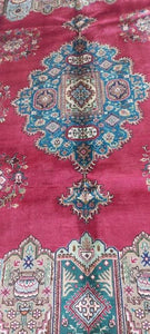 Grand Tapis Tabriz fait main n°3423_370×280