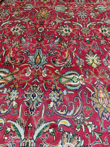 Grand Tapis Tabriz fait main n°10215_348×294