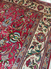 Charger l&#39;image dans la galerie, Grand Tapis Tabriz fait main n°10215_348×294
