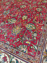 Charger l&#39;image dans la galerie, Grand Tapis Tabriz fait main n°10215_348×294
