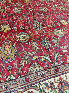 Grand Tapis Tabriz fait main n°10215_348×294