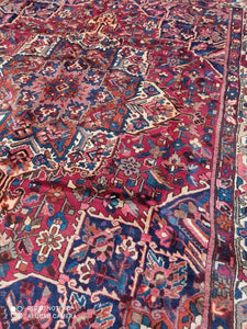 Grand Tapis Bakhtiar tissé main n°17392_355×305