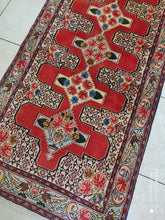 Charger l'image dans la galerie, Tapis Senneh fait main n°13940_355×90

