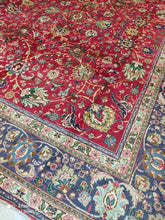 Charger l&#39;image dans la galerie, Grand Tapis Tabriz fait main n°11239_357×295
