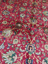 Charger l&#39;image dans la galerie, Grand Tapis Tabriz fait main n°11239_357×295
