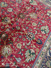 Charger l&#39;image dans la galerie, Grand Tapis Tabriz fait main n°11239_357×295
