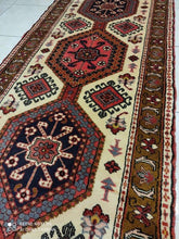 Charger l&#39;image dans la galerie, Tapis Heriz fait main n°11878_363×86
