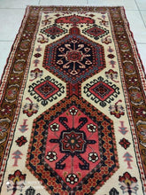 Charger l&#39;image dans la galerie, Tapis Heriz fait main n°11878_363×86
