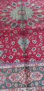 Grand Tapis Tabriz fait main n°17553_370×285