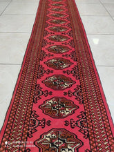 Charger l&#39;image dans la galerie, Tapis Torkaman tissé main n°1111_370×52
