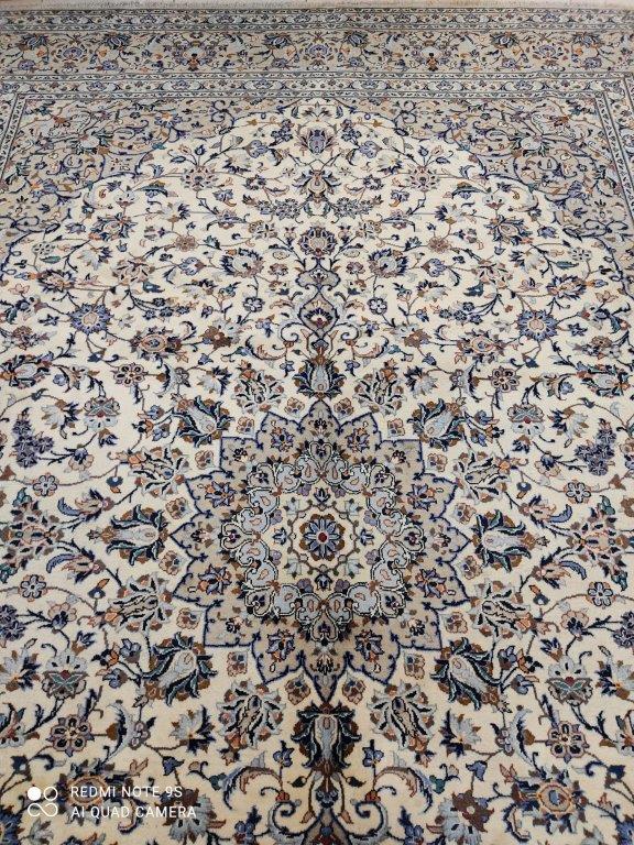 Grand tapis Kachan noué main n°11263_375×288