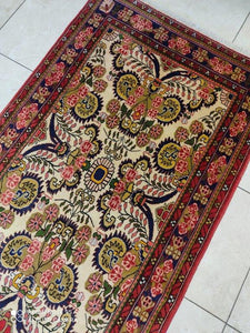 Tapis Bidjard fait main n°14946_376×93