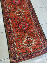 Charger l&#39;image dans la galerie, Tapis Heriz fait main n°12801_380×72
