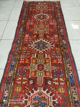 Charger l&#39;image dans la galerie, Tapis Heriz noué main n°10255_380×78
