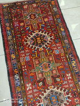 Charger l&#39;image dans la galerie, Tapis Heriz noué main n°10255_380×78
