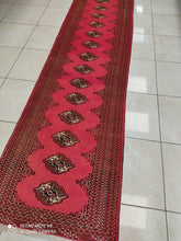 Charger l&#39;image dans la galerie, Tapis Torkaman tissé main n°11456_384×80
