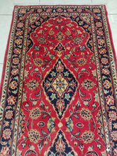 Charger l'image dans la galerie, Tapis Kachan fait main n°18392_387×77
