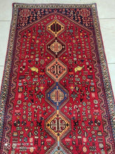 Charger l&#39;image dans la galerie, Tapis persan Abadeh fait main n°18457_390×80
