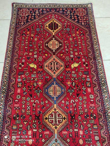 Tapis persan Abadeh fait main n°18457_390×80