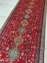 Charger l&#39;image dans la galerie, Tapis persan Abadeh fait main n°18457_390×80
