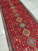 Charger l&#39;image dans la galerie, Tapis persan Abadeh fait main n°18457_390×80
