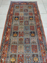 Charger l&#39;image dans la galerie, Tapis Moud tissé main n°851_390×85
