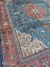 Charger l&#39;image dans la galerie, Grand Tapis Tabriz fait main n°6018_393×300
