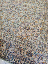 Charger l&#39;image dans la galerie, Grand Tapis Kachan noué main n°5991_395×296
