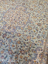 Charger l&#39;image dans la galerie, Grand Tapis Kachan noué main n°5991_395×296
