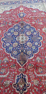 Grand Tapis Tabriz fait main n°10217_395×310